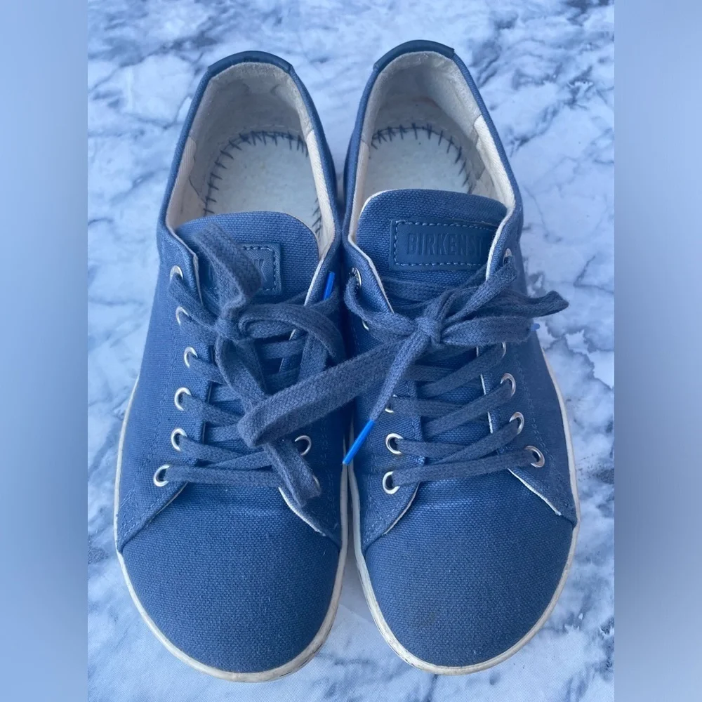 Birkenstock Arran Canvas Blue Sneakers